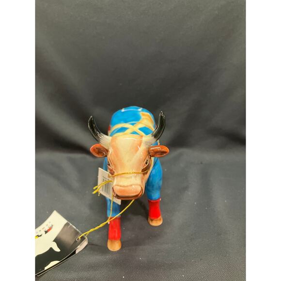 Cow Parade Revolutionary War Cow‎ Figurine, Westland Giftware, #7339, No Box - Picture 2 of 9